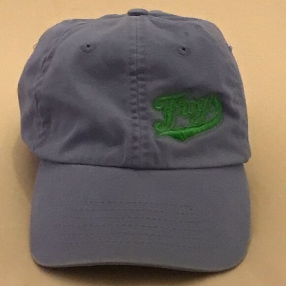 Puerto Vallarta Light Blue & Green Frogs Baseball Hat - Picture 2 of 16